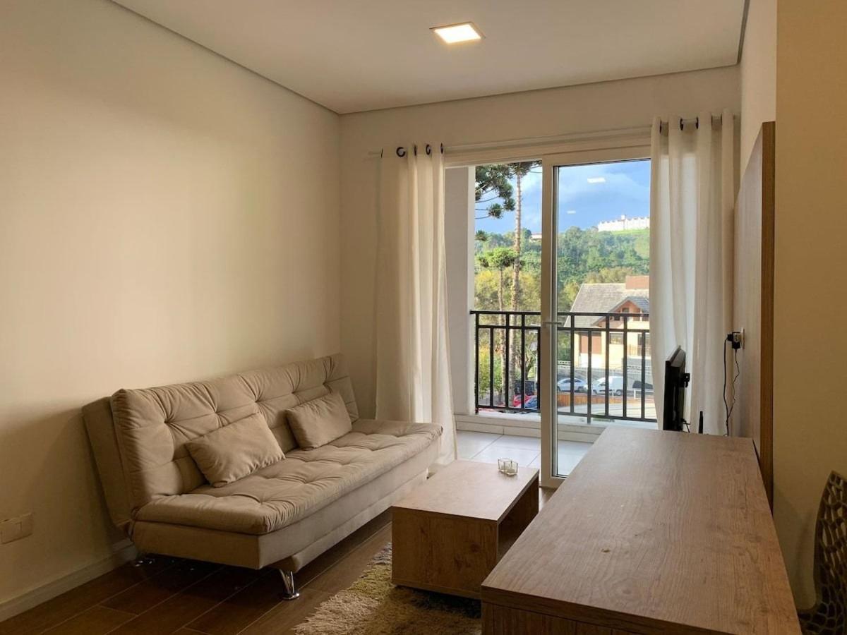 Flat Novo, Aconchegante E No Coracao Do Capivari / Internet + Aquecedores Кампус-ду-Жордау Экстерьер фото