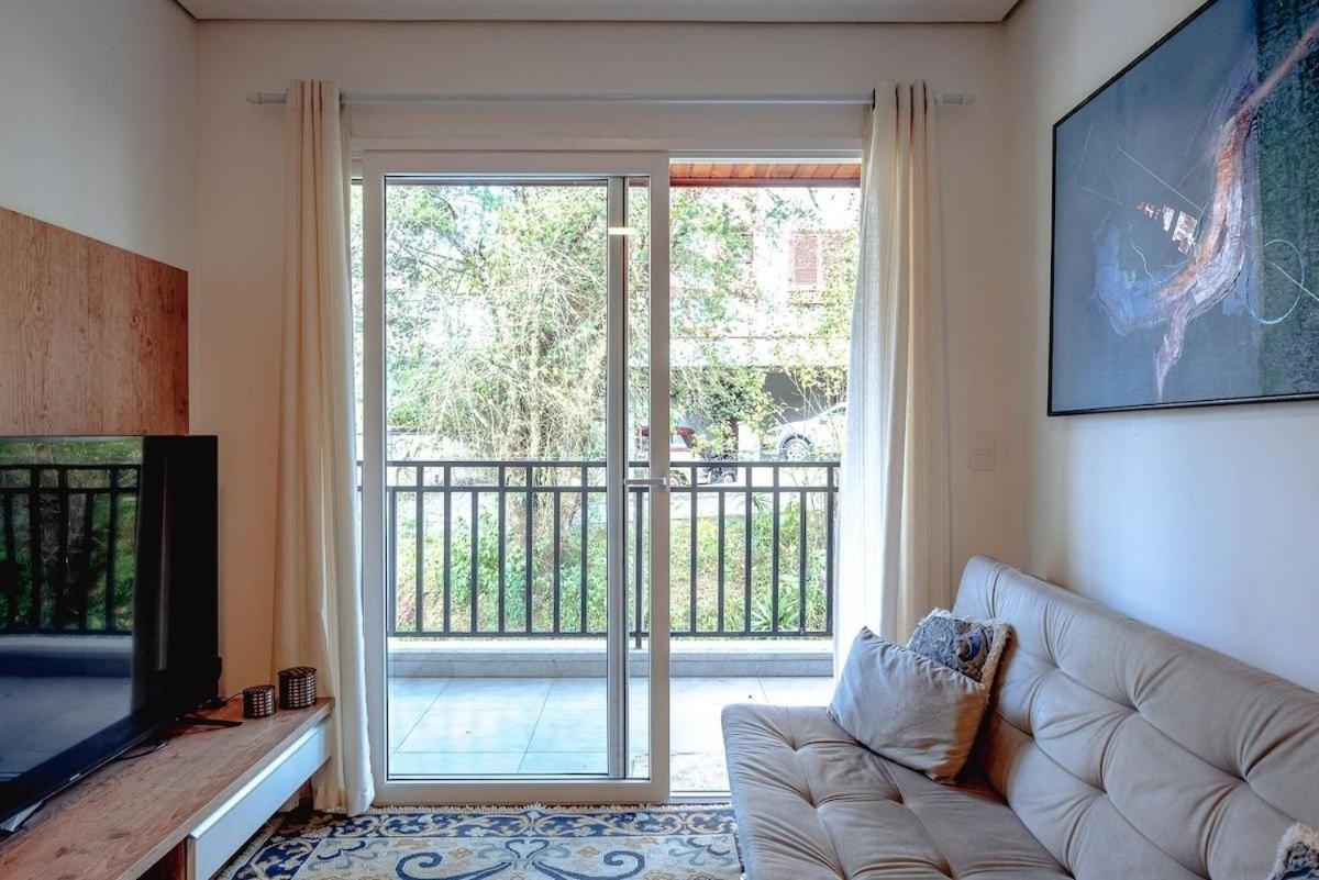 Flat Novo, Aconchegante E No Coracao Do Capivari / Internet + Aquecedores Кампус-ду-Жордау Экстерьер фото
